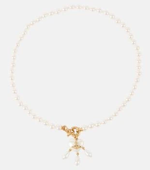 Vivienne Westwood | Sheryl人造珍珠镀金项链,商家MyTheresa CN,价格¥2290