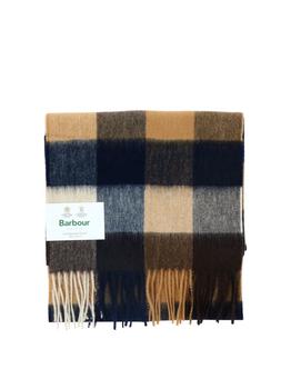 barbour, Barbour | Barbour Checked Fringe Large Scarf商品图片 9.6折