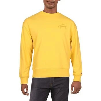 推荐Tommy Jeans Mens Crewneck Pullover Sweatshirt商品