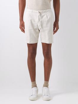 推荐Drawstring-waist linen shorts商品
