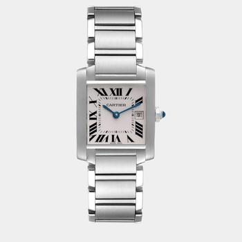 Cartier | Cartier Tank Francaise Midsize Silver Dial Steel Ladies Watch W51011Q3商品图片,