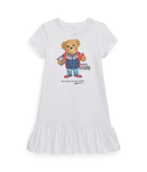Ralph Lauren | Logo Cotton Jersey Tee Dress (Little Kids) 独家减免邮费