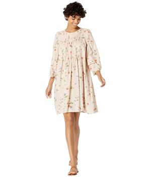 Madewell | Long Sleeve Pin Tuck Easy Mini Dress商品图片,6.2折