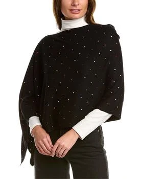 In2 by InCashmere | In2 by InCashmere Rhinestone Embellished Wool & Cashmere-Blend Topper,商家Premium Outlets,价格¥892