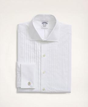 推荐Regent Regular-Fit Ten-Pleat Broadcloth English Collar Tuxedo Shirt商品