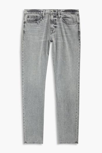 推荐Slim-fit bleached denim jeans商品