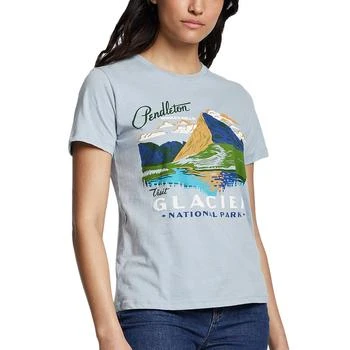 推荐Women's Glacier Park Graphic-Print Cotton T-Shirt商品