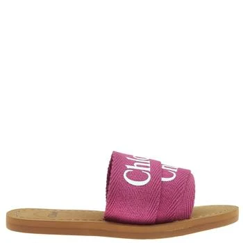 Chloé | Kids Logo-Strap Slip-On Sandals,商家Jomashop,价格¥952