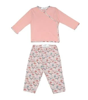 Bonpoint | x Liberty Baby花卉棉质上衣和裤装套装,商家MyTheresa CN,价格¥1204