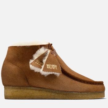 clarks wallabee价格, Clarks | Clarks Originals Women's Warm Lined Pack' Wallabee Boots - Tan商品图片 3折