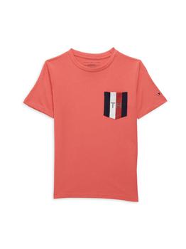 Tommy Hilfiger | Boy's Logo Patch Pocket T-Shirt商品图片,5.3折