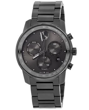 Movado | Movado Bold Verso Grey Chronograph Dial Gunmetal Steel Men's Watch 3600867 6.9折