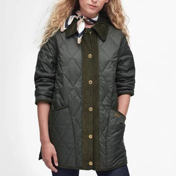 推荐Barbour Women's Highcliffe Quilt Jacket - Sage商品