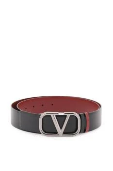 推荐Valentino garavani vlogo signature reversible belt 40 mm商品