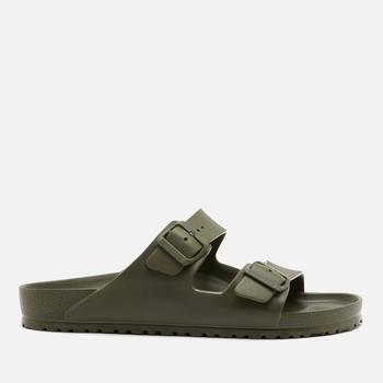 BIRKENSTOCK MEN'S ARIZONA EVA DOUBLE STRAP SANDALS - KHAKI