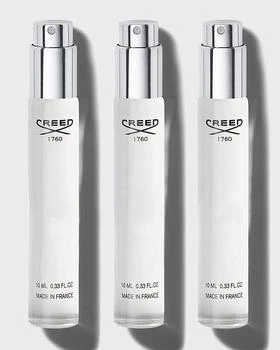 Creed | Silver Mountain Water Atomizer Refill Set, 3 x 10 mL,商家Neiman Marcus,价格¥1939