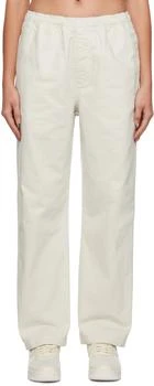 STUSSY | White Beach Trousers 6折, 独家减免邮费