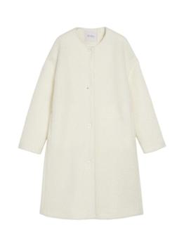 Weekend Max Mara | Max Mara Women's  White Other Materials Coat商品图片,