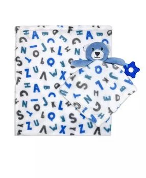 3 Stories Trading | Baby Boys or Baby Girls Blanket, Nunu and Teether, 3 Piece Set,商家Macy's,价格¥192