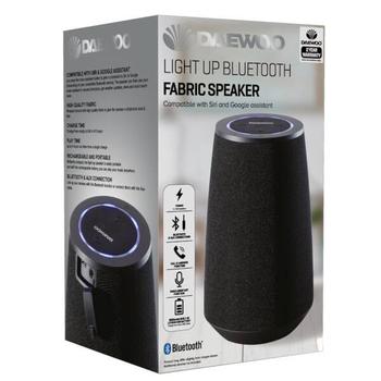 商品DAEWOO | Daewoo Fabric Bluetooth Speaker With Smart Assistant,商家Zavvi US,价格¥312图片