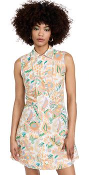 10 Crosby Derek Lam, Derek Lam | Derek Lam 10 Crosby Satina Sleeveless Shirt Dress商品图片 5折