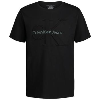 Calvin Klein | Big Boys Debossed Monogram Short Sleeve T-shirt商品图片,6折