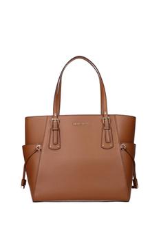 michael kors包行李箱, Michael Kors | Shoulder bags voyager ew Leather Brown Luggage商品图片 6.5折