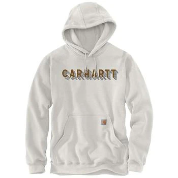 推荐Carhartt Men's Rain Defender Loose Fit Midweight Logo Graphic Sweatshirt商品