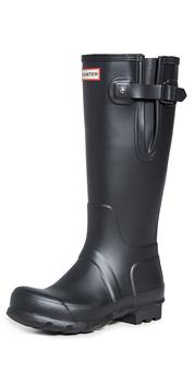 商品Hunter Boots Men's Tall Side Adjustable Rain Boots图片