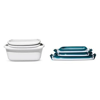 OXO | Good Grips Prep & Go Leakproof Containers, Set of 10,商家Bloomingdale's,价格¥221