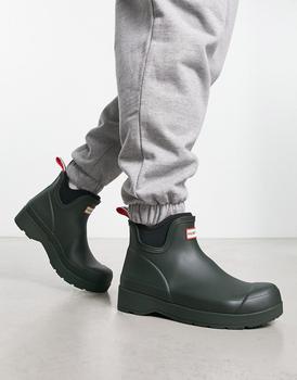 Hunter | Hunter play chelsea neoprene boots in navy商品图片,