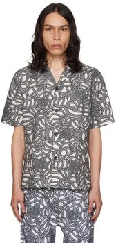 Maisie Wilen | Gray Calcium Shirt,商家Ssense US,价格¥1561