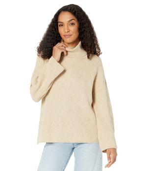 推荐Cotton Cashmere Textured Sweater with Wide Sleeves商品