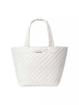 MZ Wallace | Medium Metro Deluxe Quilted Nylon Tote Bag 