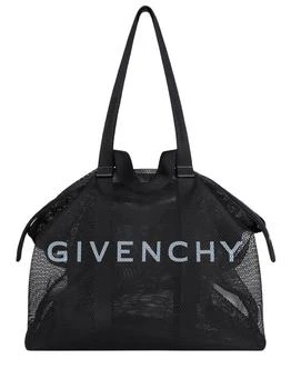 推荐Large g-shopper tote bag in mesh商品