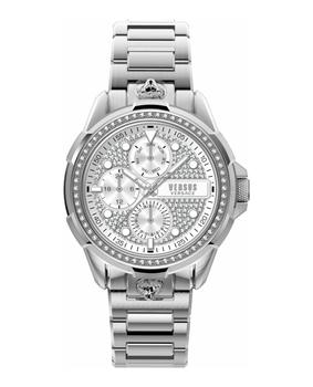 Versus Versace | 6E Arrondissement Crystal Multifunction Watch商品图片,4折×额外9.1折, 独家减免邮费, 额外九一折