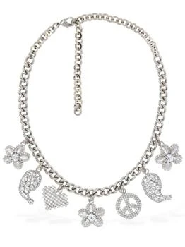 推荐Chain Necklace W/ Crystal Charms商品