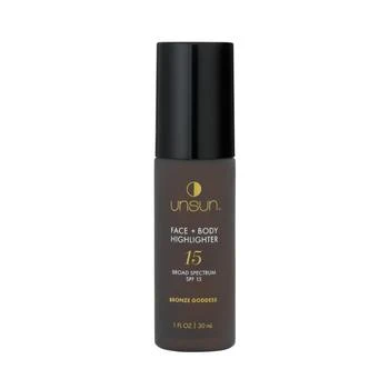 Unsun | Face and Body Highlighter SPF 15,商家bluemercury,价格¥253