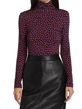 Paco Rabanne是什么牌子, Paco Rabanne | Floral Print Top商品图片 3.9折