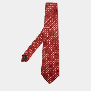 lv丝巾, [二手商品] Louis Vuitton | Louis Vuitton Red Monogram Silk Tie商品图片 9.2折, 满$800减$80, 满减