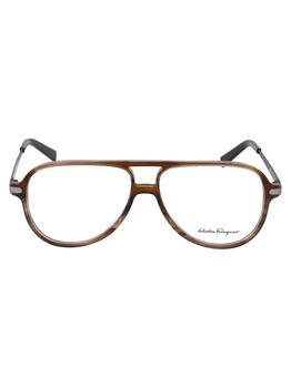 Salvatore Ferragamo | Salvatore Ferragamo Women's  Multicolor Metal Glasses商品图片,9.1折