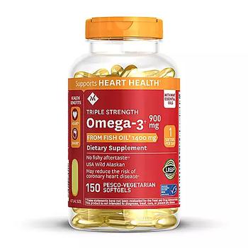 推荐Member's Mark 900 mg. Triple Strength Omega-3 from Fish Oil (150 ct.)商品