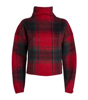 推荐Alpaca-Blend Tartan Sweater商品