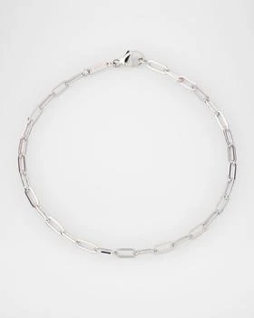 Lisa Nik | Golden Dreams 18K White Gold Paperclip Bracelet,商家Neiman Marcus,价格¥6369