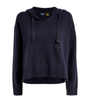 推荐Cotton-Cashmere Knitted Hoodie商品