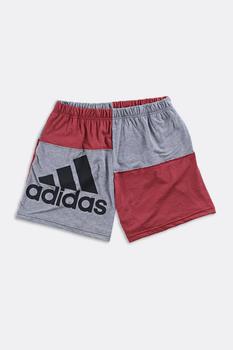 推荐Unisex Frankie Collective Rework Adidas Patchwork Sweatshort 002商品