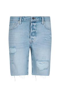 FRAME | Frame Distressed Denim Shorts商品图片,6.9折×额外9折, 额外九折