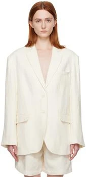 ANINE BING | White Quinn Blazer 6.3折