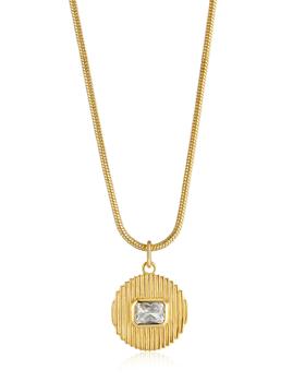 商品Luv AJ | Le Signe Pendant Necklace- Gold,商家Premium Outlets,价格¥325图片
