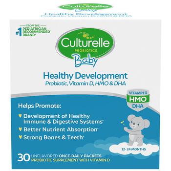 Culturelle | Grow+Thrive 婴幼儿VD益生菌粉商品图片,满$80享8折, 满$40享8.5折, 满折